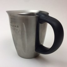 Starbucks 16 oz Stainless Milk Frothing Steaming Pitcher No Thermometer Used - £11.92 GBP