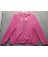 Nike Hoodie Youth XL Pink Big Logo Graphic Pouch Pockets Elastic Cuff/He... - $24.36