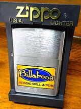 Ultra Rare 2003 Billabong Aussie Grill &amp; Pub Zippo  Lighter - $66.45