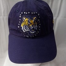 New Era Victoria Secret LSU Tigers Strapback Slouch Hat Cap Rhinestone W... - £11.87 GBP