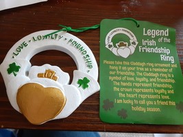 Legend Of The Irish Friendship Ring, Home Decor, 12 Pieces - £23.65 GBP