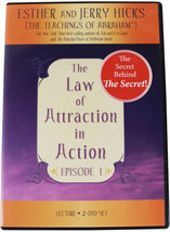 Jerry &amp; Esther Hicks Law Of Attraction In Action 2-Disc Dvd Set Abraham Teaching - £14.28 GBP