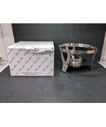 Princess House Heritage Buffet Server Base, Stainless Steel #6409, 2 Pie... - $526.87 MXN