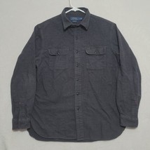 Vintage Polo Ralph Lauren Fleece Shirt Mens M Medium 1980&#39;s Classic Button Up  - £36.67 GBP