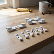 12 Pcs Vertical Blind Repair Tabs, Metal Vane Saver Clips for Vertical B... - $140.05 MXN