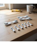 12 Pcs Vertical Blind Repair Tabs, Metal Vane Saver Clips for Vertical B... - $140.05 MXN