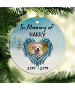 In Memory Of, Personalized Memorial Ornaments, Custom Photo Gift - €9,47 EUR
