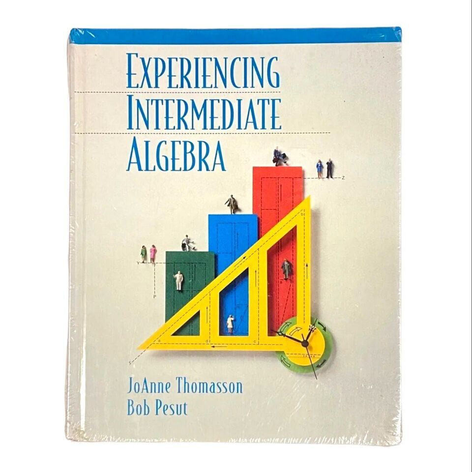 Vintage Experiencing Intermediate Algebra Book Math Textbook Prentice Hall 1999