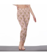 Shabby Chic Pink Women&#39;s Leggings Size S-5XL Available - £23.58 GBP