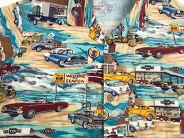 FASHION SEAL Superior Uniform Group DINER Gas PUMP Hawaiian ALOHA Shirt ... - $13.86