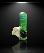 2.5 Gram Natural Green Tourmaline Crystal on Matrix From Skardu Pakistan... - $100.00