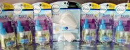 (6) Febreze Mediterran EAN Lavender Dual Scented Oil Plug Refills - £39.98 GBP