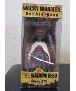2012 Funko The Walking Dead Michonne Wacky Wobbler Bobble Head AMC  - $27.06 CAD