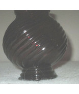 Avon SCENT OF ROSES 6 oz Container Collectible Glass Decanter 1970s  Candle - $7.60