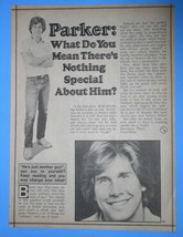 Parker Stevenson Tiger Beat Super Special Magazine Photo Clipping Vintage 1977 - £11.84 GBP