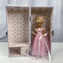 Show Stoppers 1990s 9” Ballerina Doll Musical Travel Trunk TOYA Music Box Works - £27.68 GBP