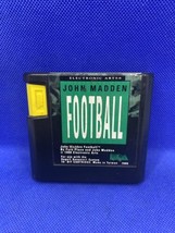 John Madden Football (Sega Genesis, 1990) Authentic Cartridge Only - Tested! - £8.22 GBP