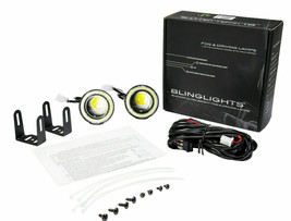 White LED Halo Fog Lamps driving light kit for 2003-2005 Dodge Neon SRT-4 - £94.43 GBP