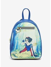 Loungefly Disney Snow White And The Seven Dwarfs Forest Scene Mini Backpack - £39.95 GBP