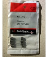 Pack of 4 Radio Shack 3/4 Amp 250V Glass Fast Acting AGC Type Fuses - $10.95 CAD
