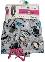 Briefly Stated Ladies Soft Sleep Pants Makeup Girl Pajama Size XL/XG (16-18) NWT - $9.79