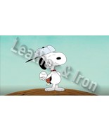 New Snoopy Baseball Mound Design Vinyl Checkbook Cover - $8.75
