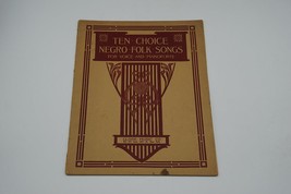 Dix Choix Foncé Folk Songs pour Voix Et Pianoforte - $65.79