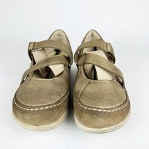 Ecco Cayla Womens Mary Jane Comfort Shoes Crisscross Navajo Brown Leathe... - £73.57 GBP