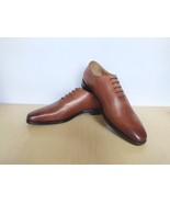 Reiss Mead Lace-Up Leather Oxford Shoes WORLDWIDE SHIPPING T 0618 - $2,826.30 MXN