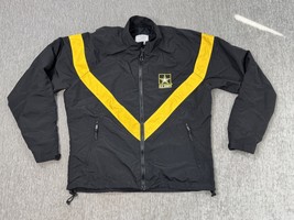 US Army Physical Fitness Uniform Jacket Mens Small Short Nylon Military ... - $18.80