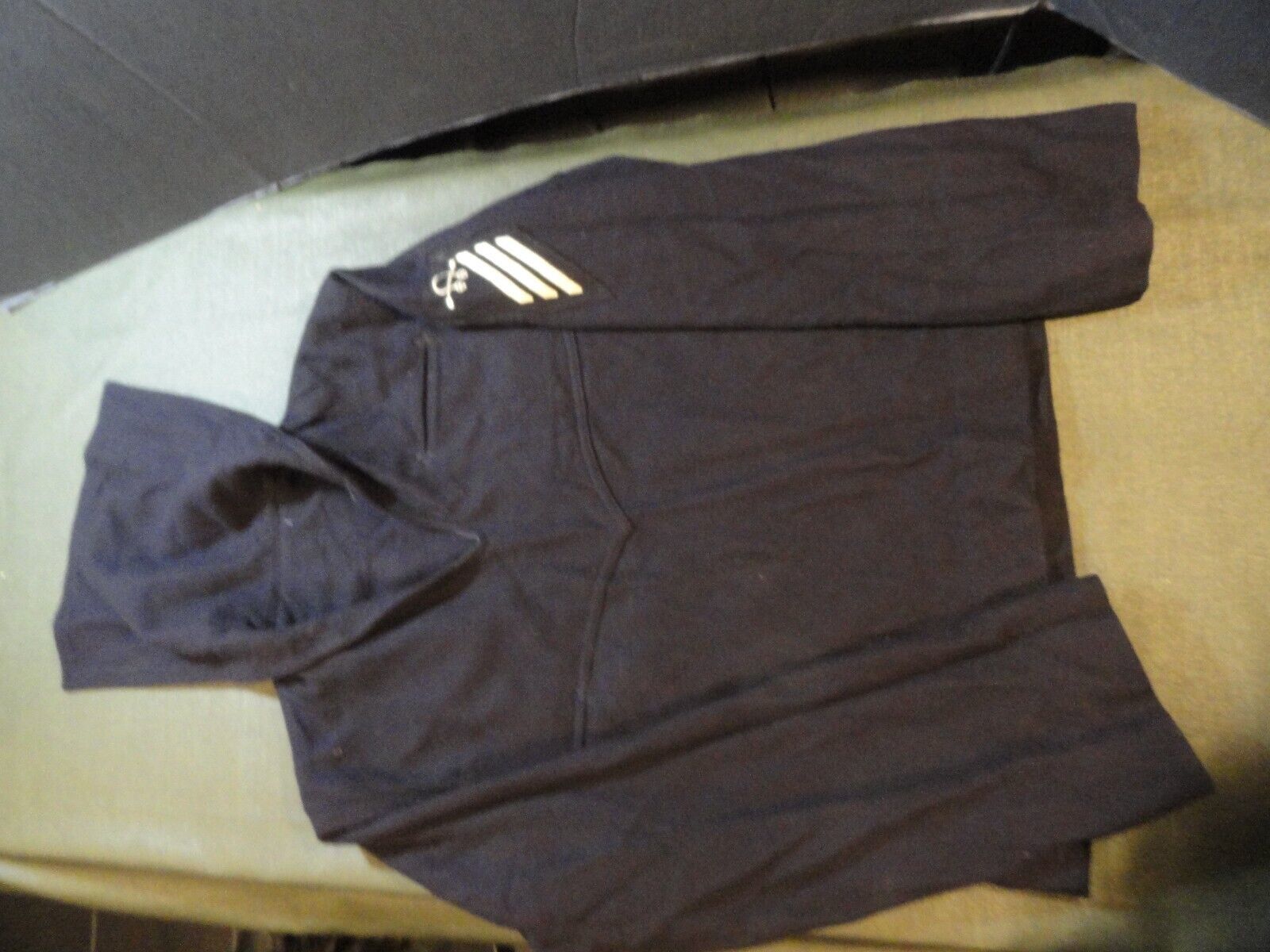 1965 VIETNAM WAR USN SAILOR BLACK JUMPER CRACKER JACK UNIFORM BLOUSE JAC... - $61.91