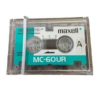 Maxell MC 6OUR MicroCassette Tape Maxwell Small Blank Tape Sealed - $3.67