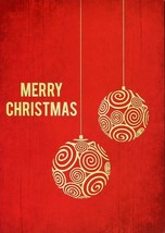 Merry Christmas - Christmas Tree Free Greeting Card - 12004 - $25.61 MXN