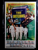 INTERNS-1962-POSTER-MICHAEL CALLAN-CLIFF ROBERTSON-DRAMA-BASED ON NOVEL ... - £43.94 GBP