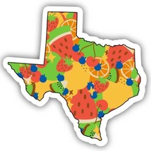 Fruit Texas Vinyl Sticker - $74.18 MXN