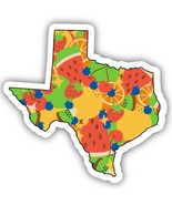 Fruit Texas Vinyl Sticker - $5.39 CAD
