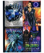 Tekno Comix Promo Card Lost Universe Mr Hero &amp; Primortals Uncut 1995 - $3.95