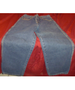 PHAT FARM NEW YORK VINTAGE RUSSEL SIMMONS OLD SCHOOL BLUE JEAN DENIM PAN... - $728.39 MXN