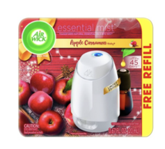 Air Wick Essential Mist Limited Edition Diffuser &amp;Refill, Apple Cinnamon Medley - £15.43 GBP