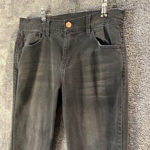 Mugsy Jeans Mens 32W 26L 32x26 Black Fade Mags FLX4NKG Straight Leg Whis... - $29.12