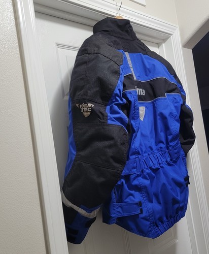 Reima TEC Wpr+Br Warrior Blue Motorsports Jacket w/ Zip-Out Liner Women's Sz XL Item image 3