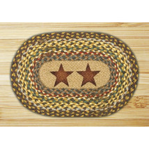 Capitol Importing Gold Stars - 10 in. x 15 in. Hand Printed Oval Swatch - €22,21 EUR