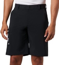 Columbia Men&#39;s PFG Terminal Tackle Shorts Black Outdoor Size 30 Bottle O... - £22.59 GBP