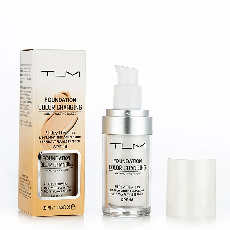 30ml TLM Color Changing Concealer Cosmetics Foundation Makeup Cream Moisturizing - $31.72