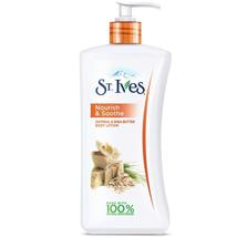 NEW St. Ives Nourish &amp; Soothe, Oatmeal &amp; Shea Butter Body Lotion, 21 Ounces - £11.39 GBP