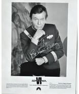 DeFORREST KELLEY SIGNED PHOTO - STAR TREK VI - THE UNDISCOVERED COUNTRY ... - £266.66 GBP