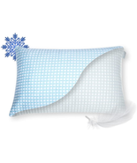 Sleepavo Cooling Pillow Case Queen Size - Cool Pillow Case for Hot Sleep... - £17.71 GBP