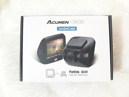 Acumen Elite 100 1080P Dashcam Park Asist Dual Cam ~ SEALED!!! - £56.20 GBP