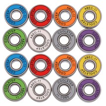 16Pcs 22mm ABEC 11 High Speed Wearproof Longd Skated Scooter Inline ings Mixed C - £99.36 GBP