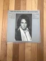 Neil Diamond His 12 Greatest Hits Mca 5219 Vinyl Lp Record - £18.20 GBP